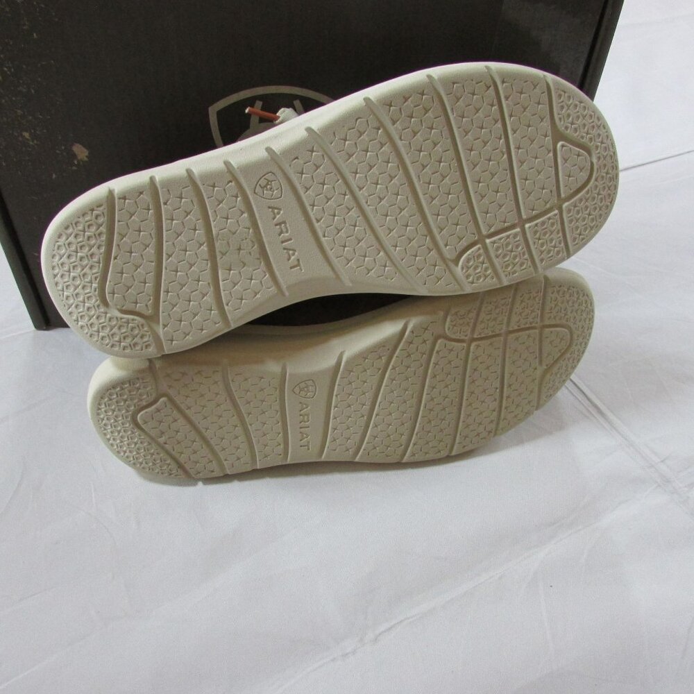 Ariat Women's Hilo Western Aloha Slip On Loafer Comfort Shoe Brown Bomber/Surfin - Picture 3 of 3